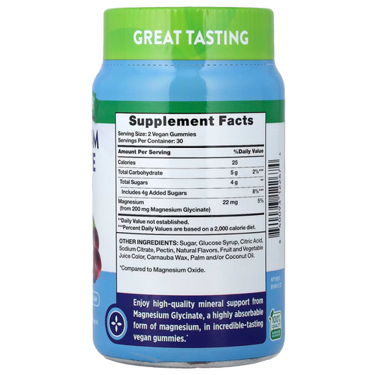 Nature’s Truth Magnesium Glycinate Gummies