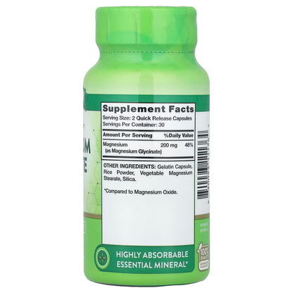 Nature’s Truth Magnesium Glycinate Capsules