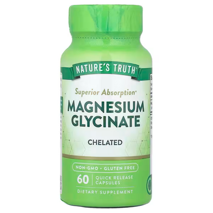 Nature’s Truth Magnesium Glycinate Capsules