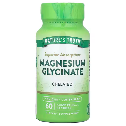 Nature’s Truth Magnesium Glycinate Capsules