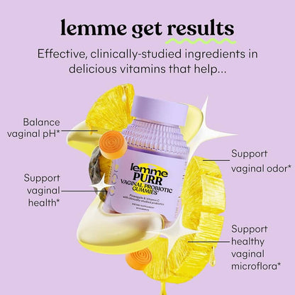 Lemme Purr Vaginal Health Gummies